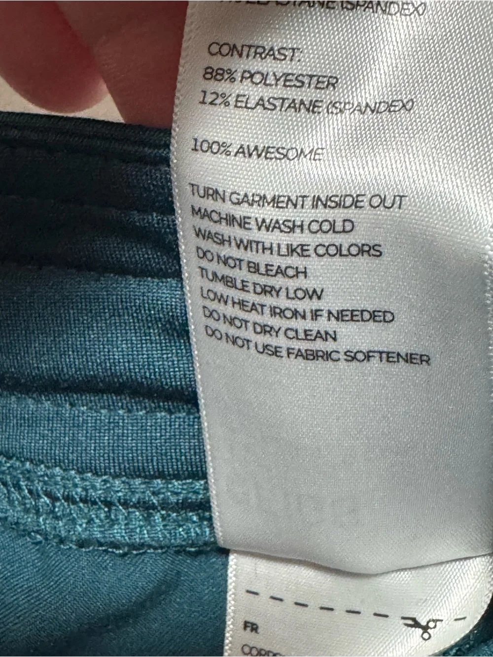 FIGS Men's Axim Cargo Scrub Pants Caribbean Blue S/S Small Short T2001S